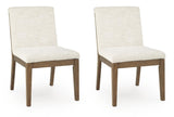 Marxmore Brown Dining Chair, Set of 2 from Ashley - Luna Furniture