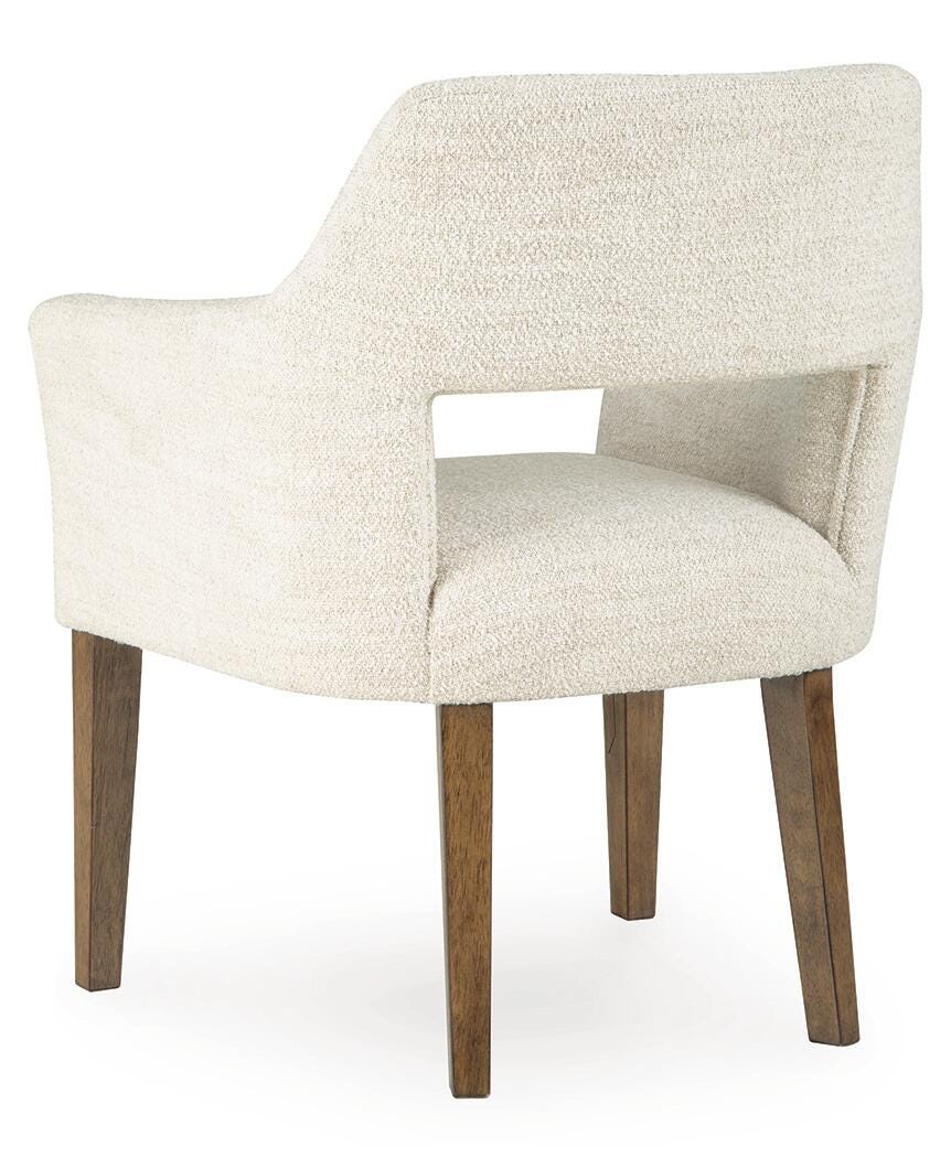 Marxmore Brown Dining Arm Chair, Set of 2 from Ashley - Luna Furniture