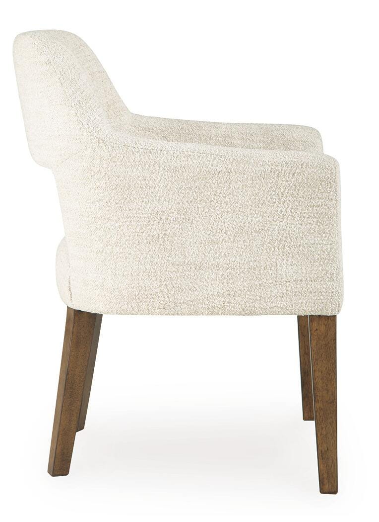 Marxmore Brown Dining Arm Chair, Set of 2 from Ashley - Luna Furniture