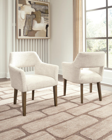 Marxmore Dining Arm Chair (Set of 2) from Ashley - Luna Furniture