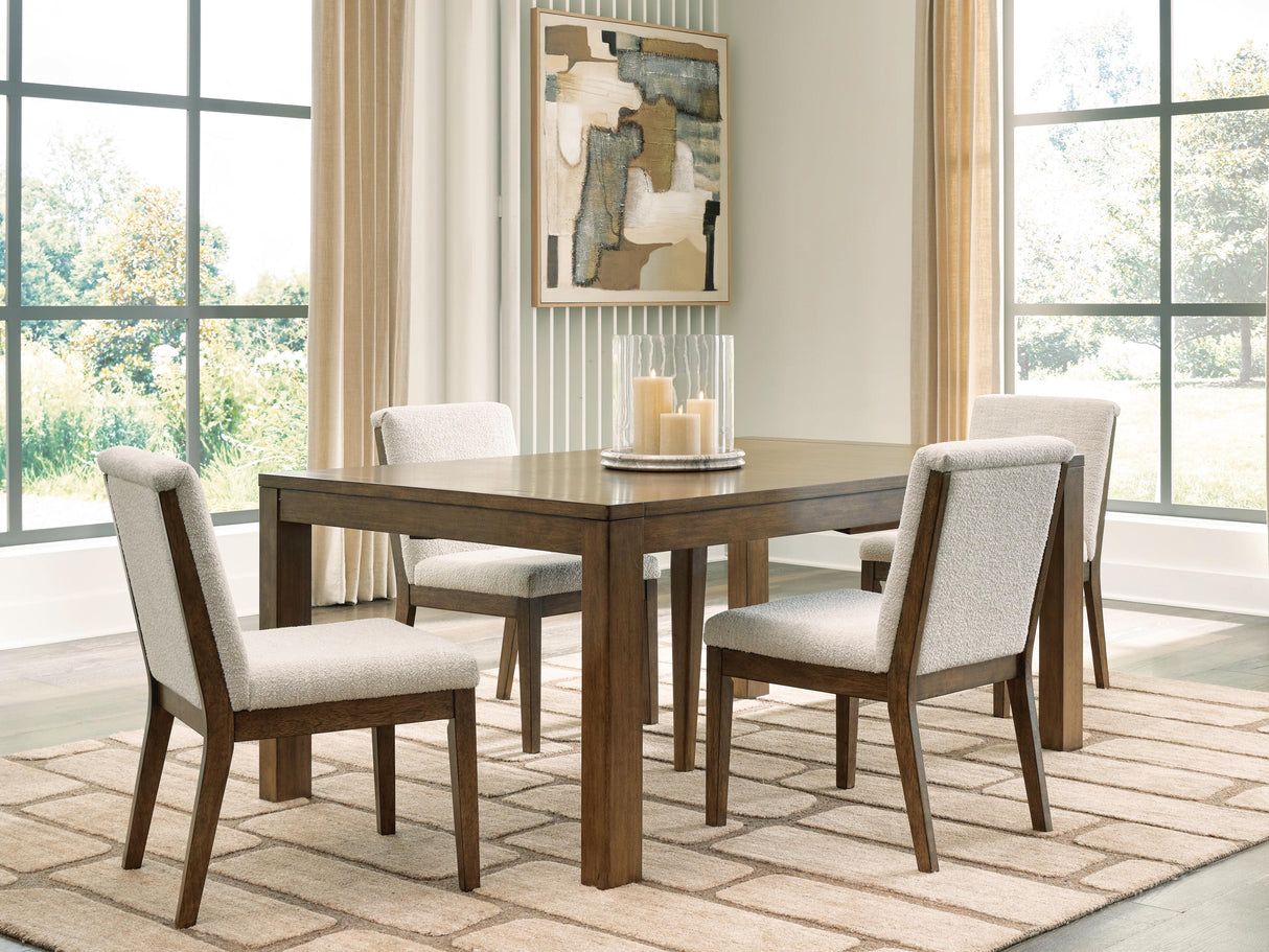 Marxmore Extension Dining Table and 4 Chairs from Ashley - Luna Furniture