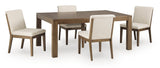 Marxmore Extension Dining Table and 4 Chairs from Ashley - Luna Furniture
