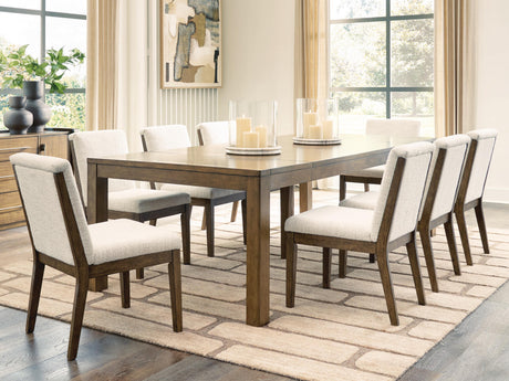 Marxmore Extension Dining Table and 8 Chairs from Ashley - Luna Furniture