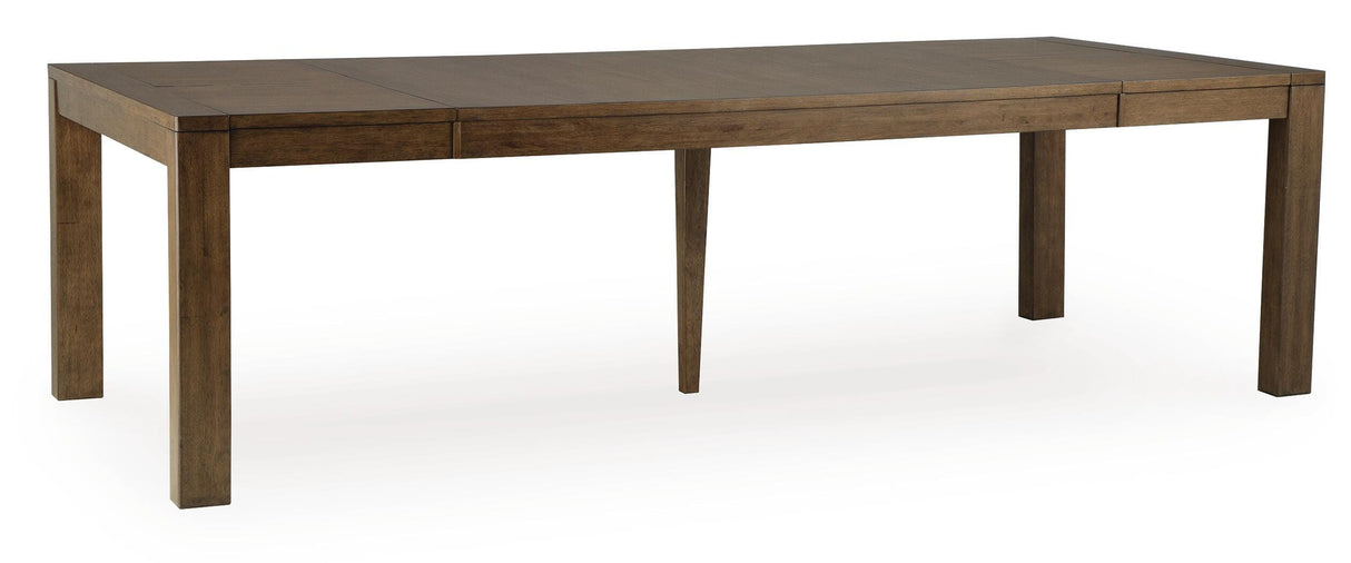 Marxmore Brown Dining Butterfly Extension Table from Ashley - Luna Furniture