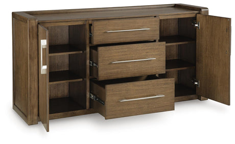 Marxmore Brown Dining Server from Ashley - Luna Furniture