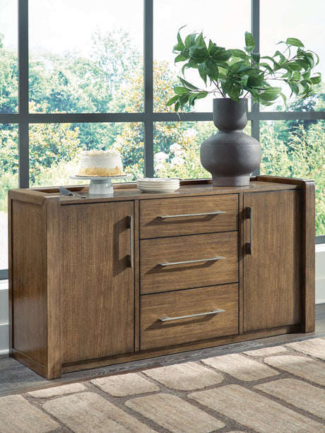 Marxmore Brown Dining Server from Ashley - Luna Furniture