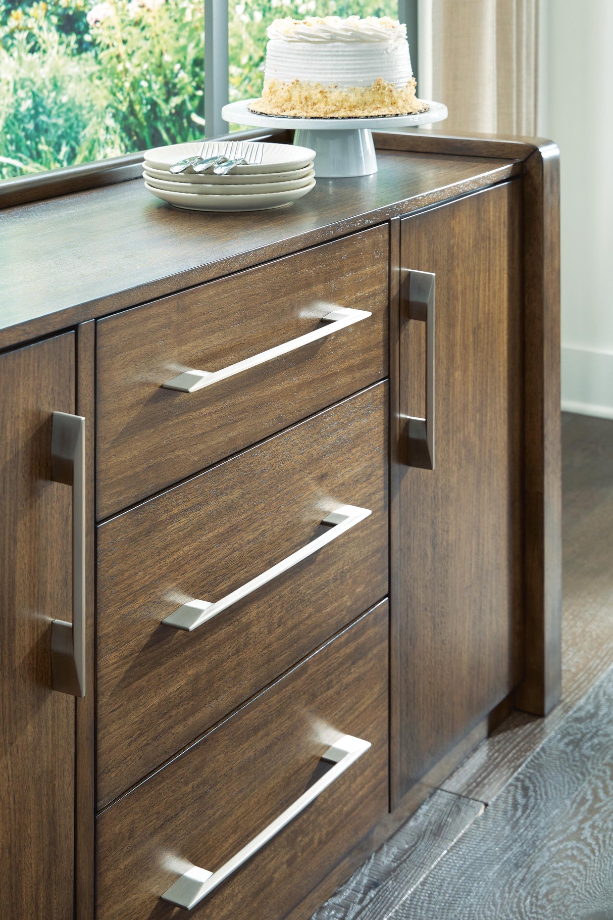 Marxmore Brown Dining Server from Ashley - Luna Furniture