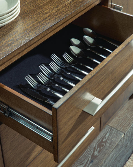 Marxmore Brown Dining Server from Ashley - Luna Furniture