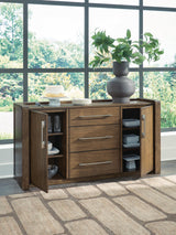 Marxmore Brown Dining Server from Ashley - Luna Furniture