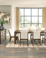Marxmore Extension Dining Table and 8 Chairs from Ashley - Luna Furniture