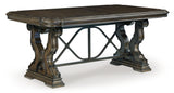 Maylee Dining Table, 2 Chairs and Bench from Ashley Furniture - Luna Furniture