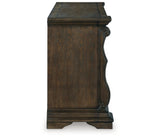 Maylee Dark Brown Dining Buffet from Ashley Furniture - Luna Furniture
