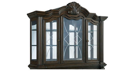Maylee Dark Brown Dining Hutch from Ashley - Luna Furniture
