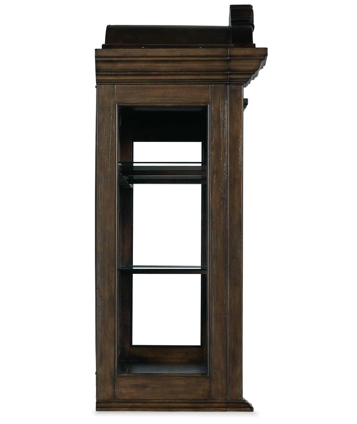 Maylee Dark Brown Dining Hutch from Ashley - Luna Furniture