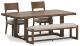 Cabalynn Dining Table, 2 Chairs and Bench from Ashley Furniture - Luna Furniture