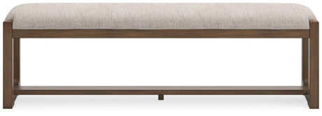Cabalynn Oatmeal/Light Brown Dining Table, 2 Chairs and Bench from Ashley - Luna Furniture