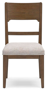 Cabalynn Light Brown Extension Dining Table and 4 Chairs from Ashley Furniture - Luna Furniture