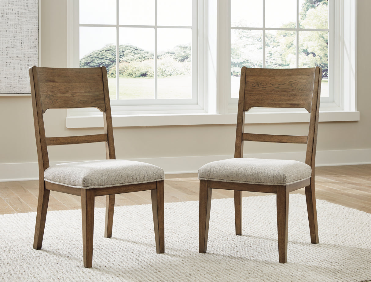 Cabalynn Light Brown Extension Dining Room Set from Ashley - Luna Furniture