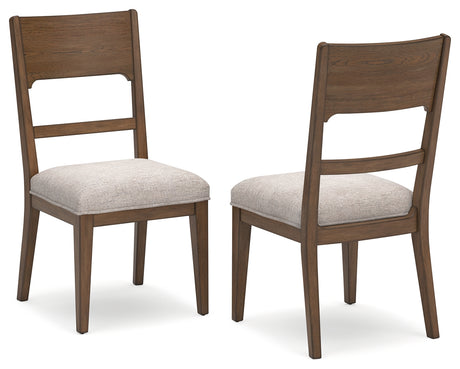 Cabalynn Light Brown Dining Chair, Set of 2 from Ashley - Luna Furniture