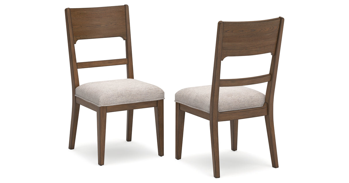 Cabalynn Light Brown Dining Chair, Set of 2 from Ashley Furniture - Luna Furniture