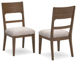 Cabalynn Light Brown Dining Chair, Set of 2 from Ashley - Luna Furniture