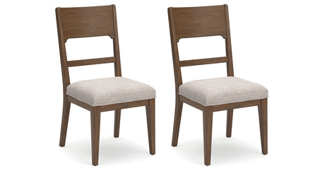 Cabalynn Light Brown Dining Chair, Set of 2 from Ashley - Luna Furniture