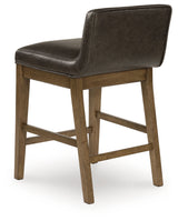 Cabalynn Light Brown Counter Height Dining Table and 4 Barstools from Ashley Furniture - Luna Furniture