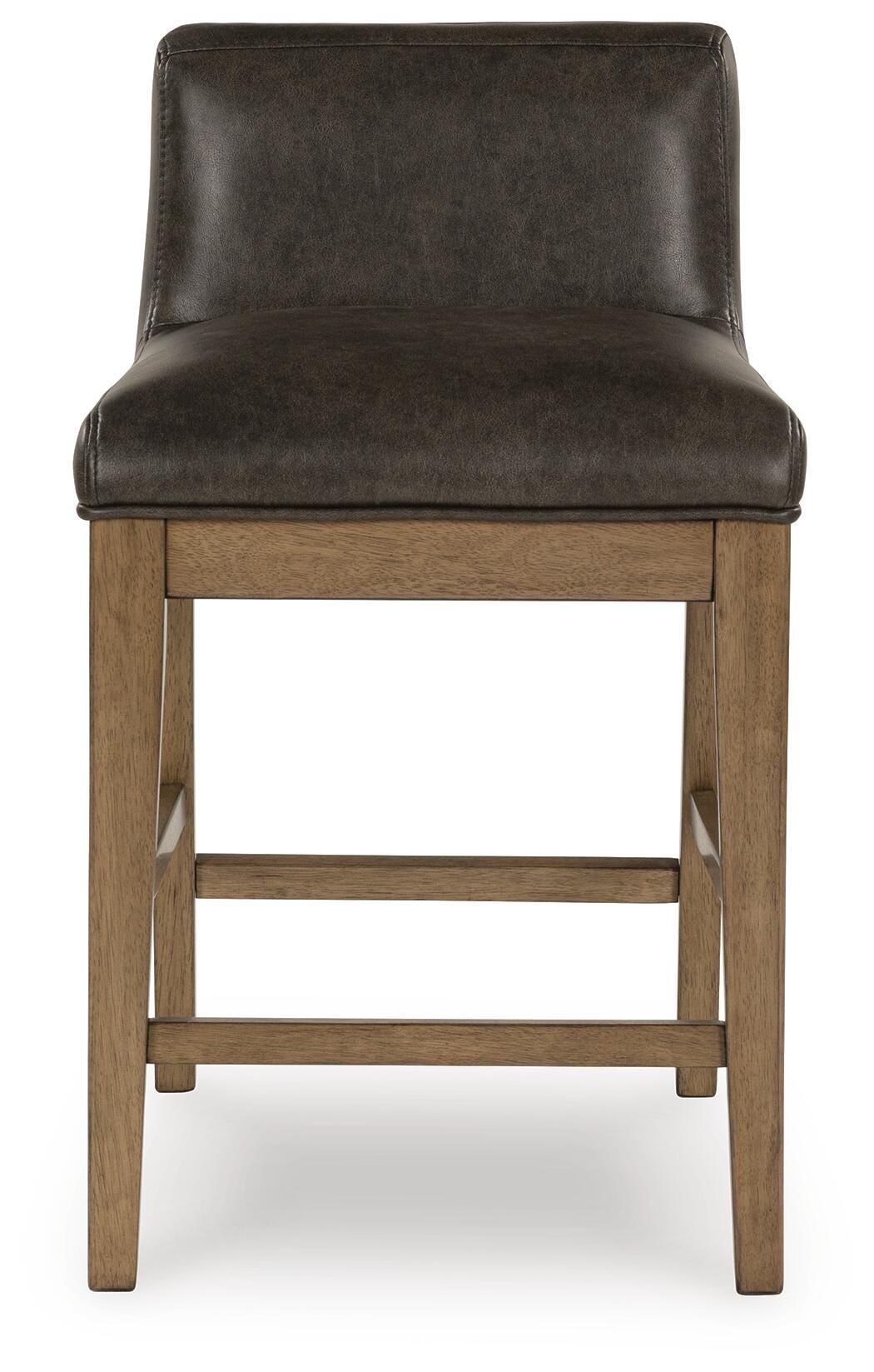 Cabalynn Light Brown Counter Height Dining Table and 6 Barstools from Ashley Furniture - Luna Furniture