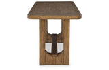 Cabalynn Light Brown Counter Height Dining Table from Ashley - Luna Furniture