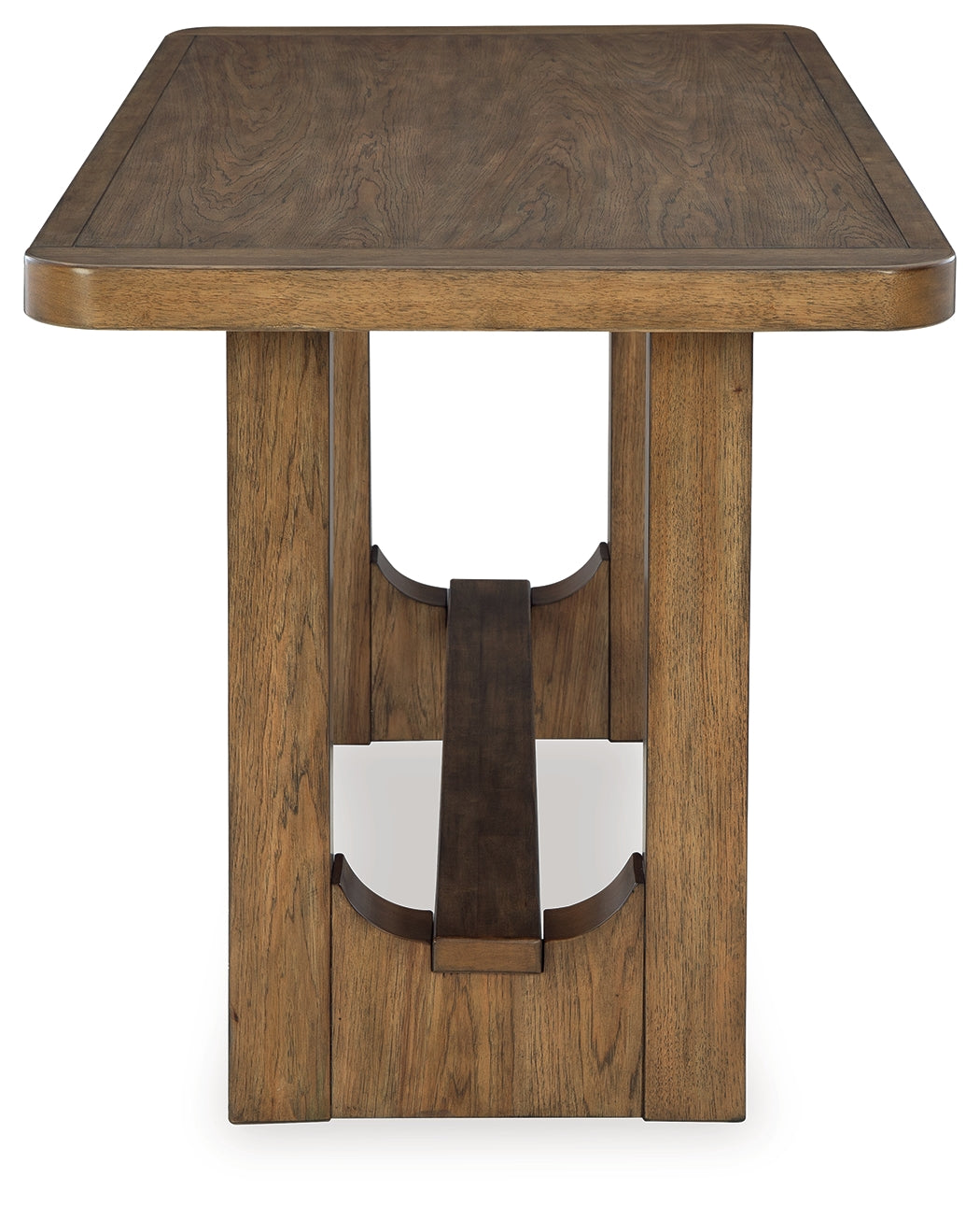 Cabalynn Light Brown Counter Height Dining Table and 4 Barstools from Ashley Furniture - Luna Furniture