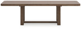 Cabalynn Light Brown Extension Dining Room Set from Ashley - Luna Furniture