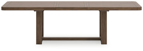 Cabalynn Light Brown Extension Dining Room Set from Ashley - Luna Furniture
