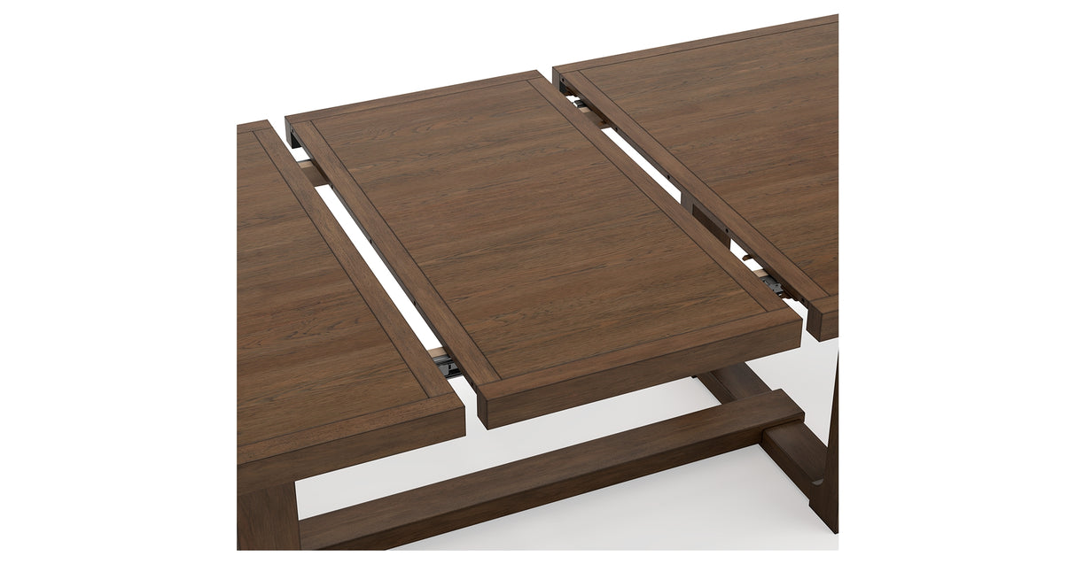 Cabalynn Light Brown Dining Extension Table from Ashley - Luna Furniture