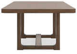 Cabalynn Light Brown Extension Dining Table and 4 Chairs from Ashley Furniture - Luna Furniture
