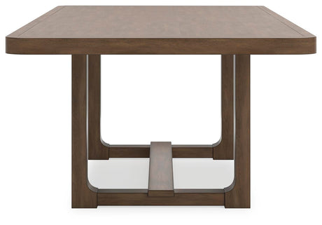 Cabalynn Light Brown Extension Dining Table and 4 Chairs from Ashley Furniture - Luna Furniture