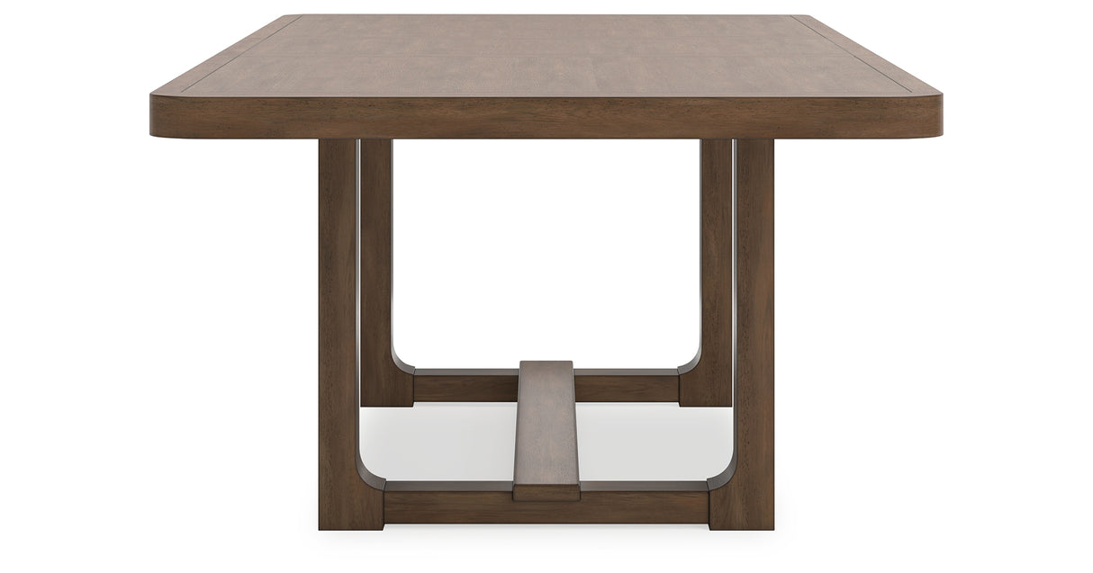 Cabalynn Light Brown Dining Extension Table from Ashley - Luna Furniture