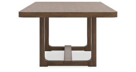 Cabalynn Light Brown Dining Extension Table from Ashley - Luna Furniture