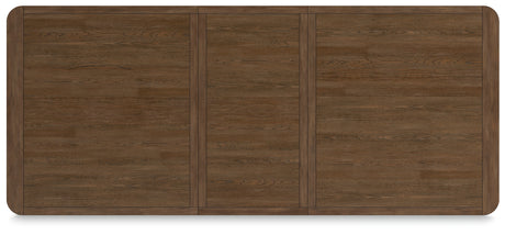 Cabalynn Light Brown Dining Table and 4 Chairs and Bench from Ashley - Luna Furniture