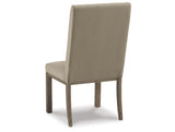Chrestner Gray Dining Table and 6 Chairs from Ashley - Luna Furniture