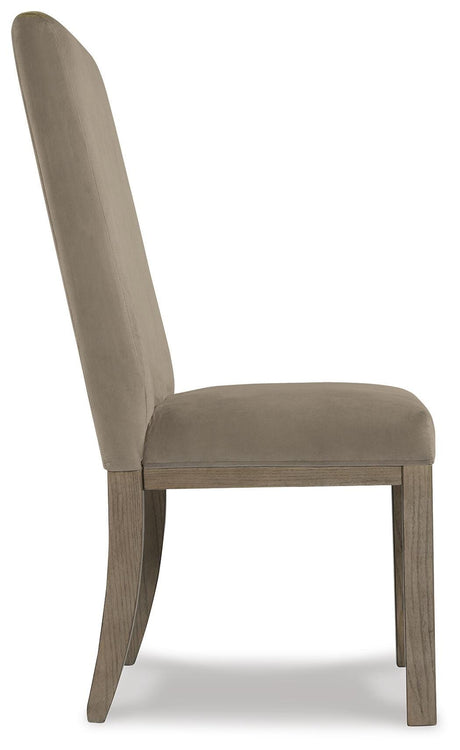 Chrestner Gray Dining Chair, Set of 2 from Ashley - Luna Furniture