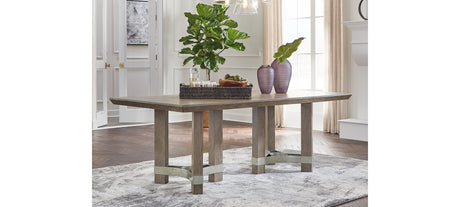 Chrestner Gray Dining Table from Ashley - Luna Furniture