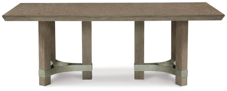 Chrestner Gray Dining Table and 4 Chairs from Ashley Furniture - Luna Furniture