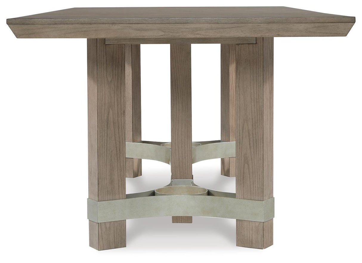 Chrestner Gray Dining Table from Ashley Furniture - Luna Furniture