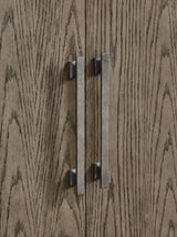 Chrestner Gray Dining Table and 8 Chairs with Server from Ashley Furniture - Luna Furniture