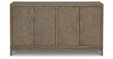 Chrestner Gray Dining Server from Ashley Furniture - Luna Furniture