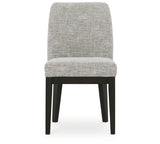 Burkhaus Dining Table and 8 Chairs with Storage in Dark Brown from Ashley - Luna Furniture