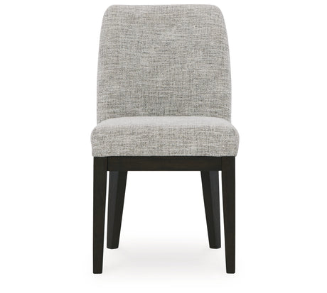 Burkhaus Dark Brown Dining Table and 6 Chairs from Ashley Furniture - Luna Furniture