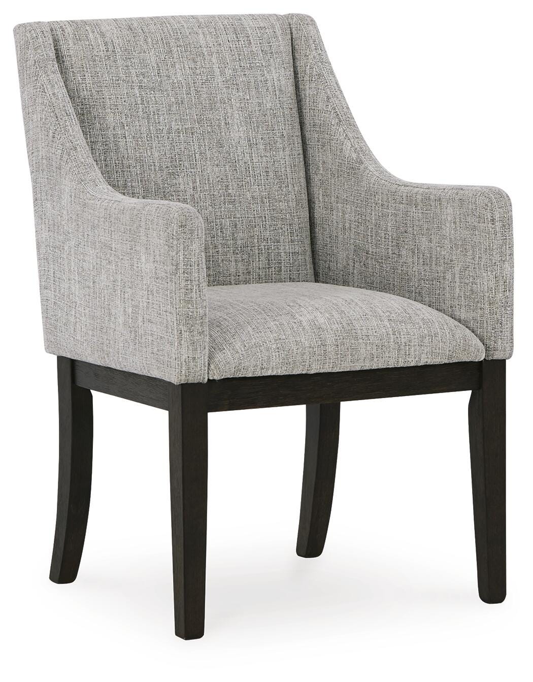 Burkhaus Dark Brown Extendable Upholstered Dining Set from Ashley - Luna Furniture