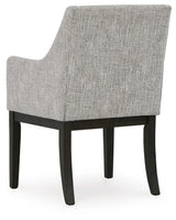 Burkhaus Dark Brown Extendable Upholstered Dining Set from Ashley - Luna Furniture