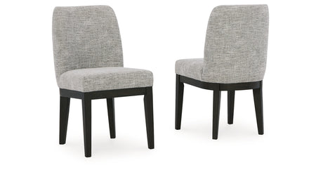 Burkhaus Dark Brown Dining Chair, Set of 2 from Ashley Furniture - Luna Furniture